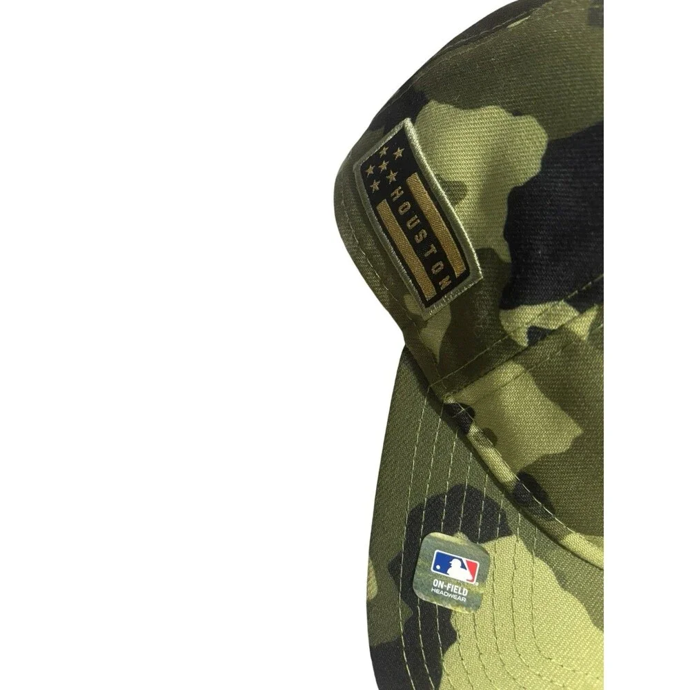 New Era Houston Astros 2022 Armed Forces Day OSFM Hat